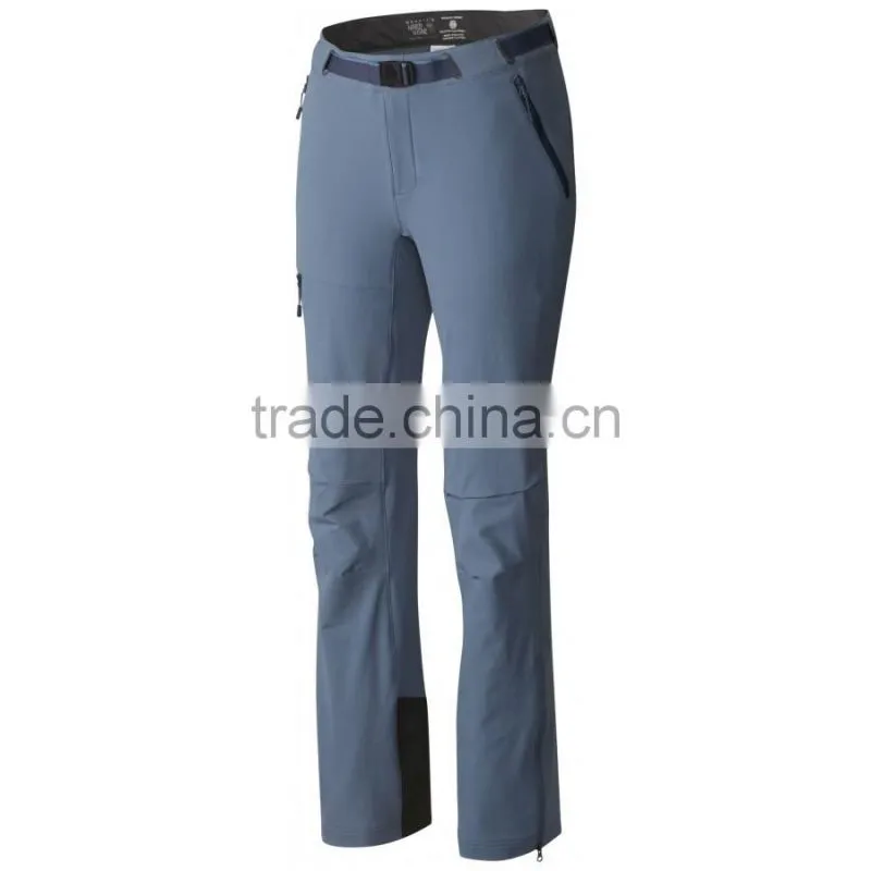 New Design Winter fashion softshell Waterproof womens pants 2016