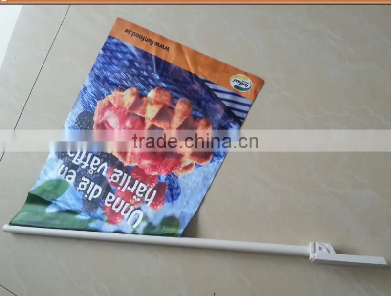 printed pvc wall flag