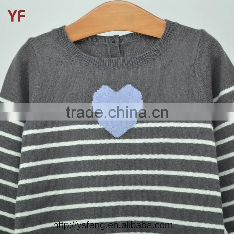 Girls Knitting Pattern Fancy Sweater Dress For Children