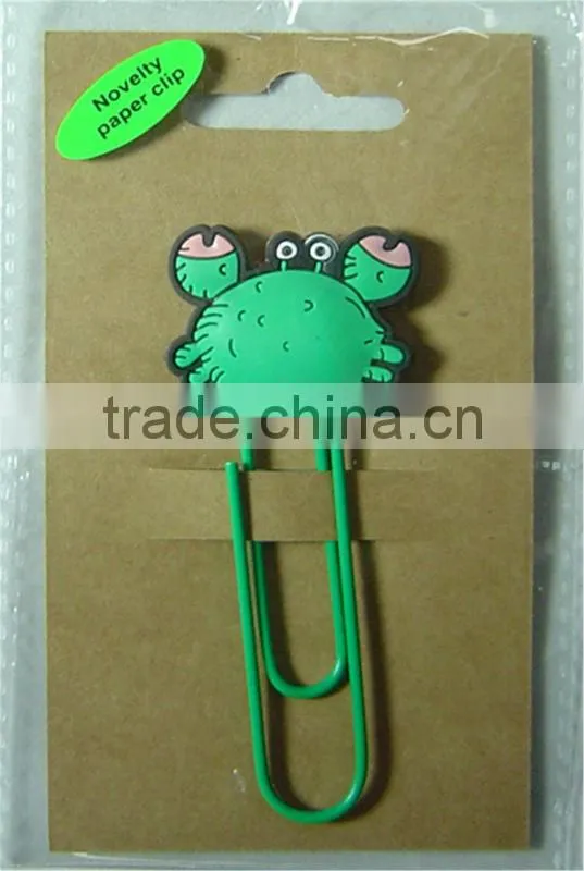 Pink Hot Sale Colorful Fish shape paper clip manufacturer