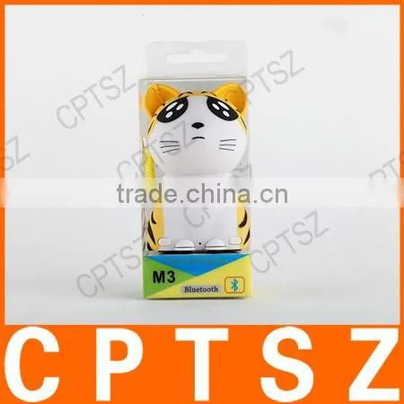 Creative new mini portable cell phone cartoon kitten small stereo wireless Bluetooth speakers M3
