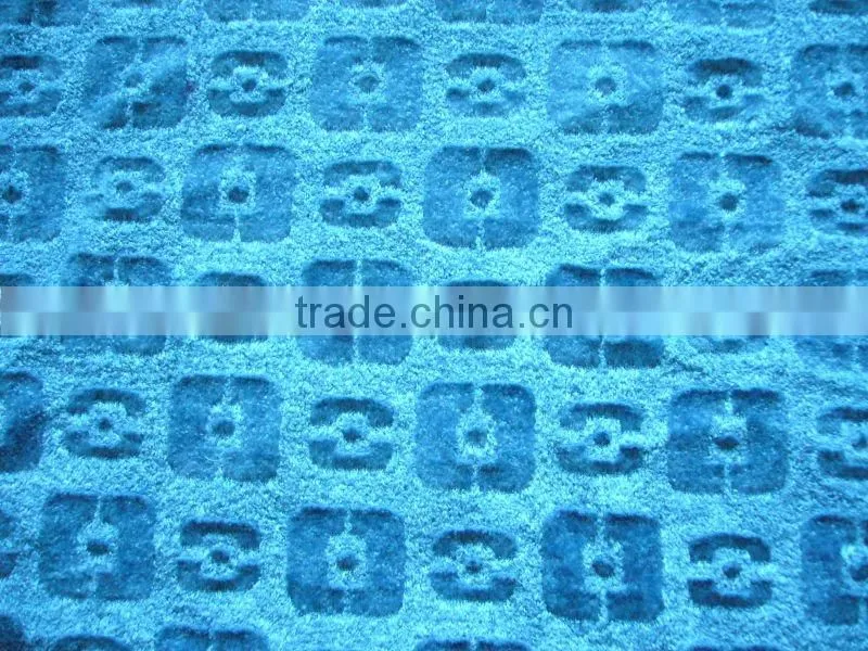 2013 China TOP10 100 polyester ant velvet crushed dyed fabric for sofa