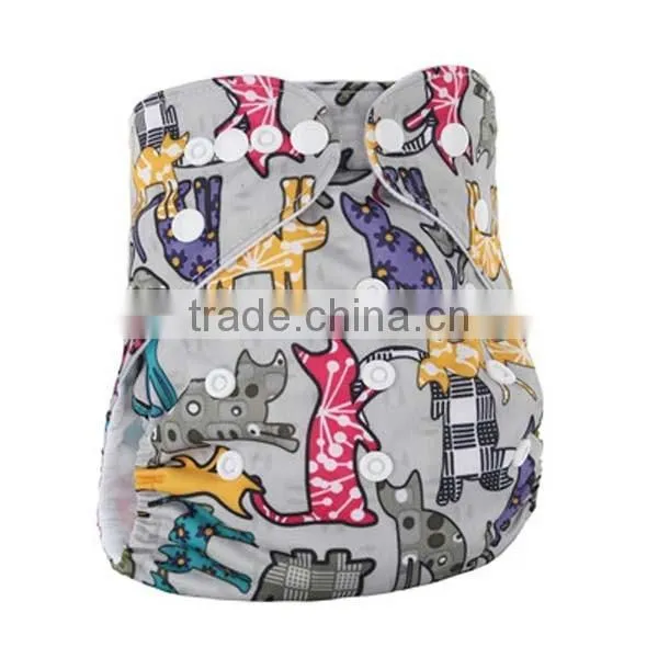 100% cotton washable multi designs baby cloth dipper