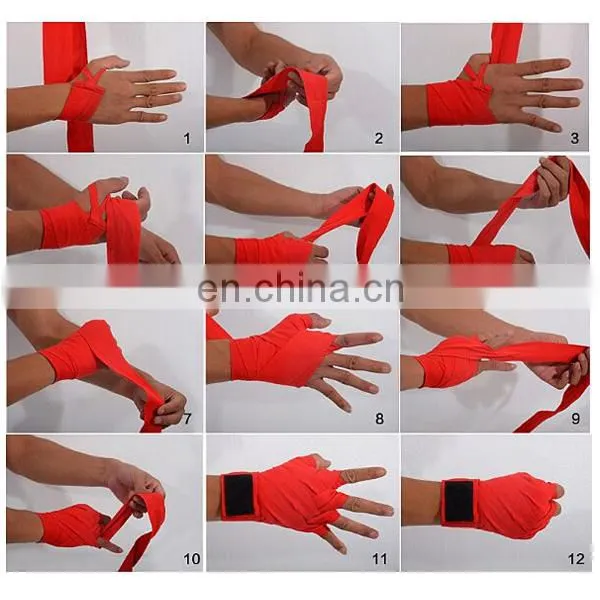 Colorful cotton boxing bandage,printing mexican style hand wraps