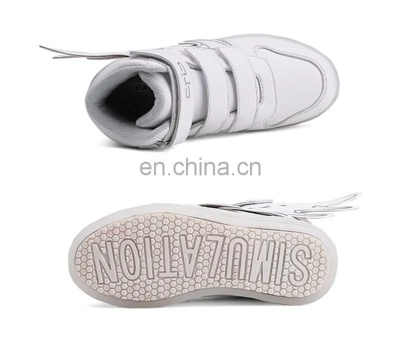 wholesale Children kid USB rechargeable LED luminous light shoes kids