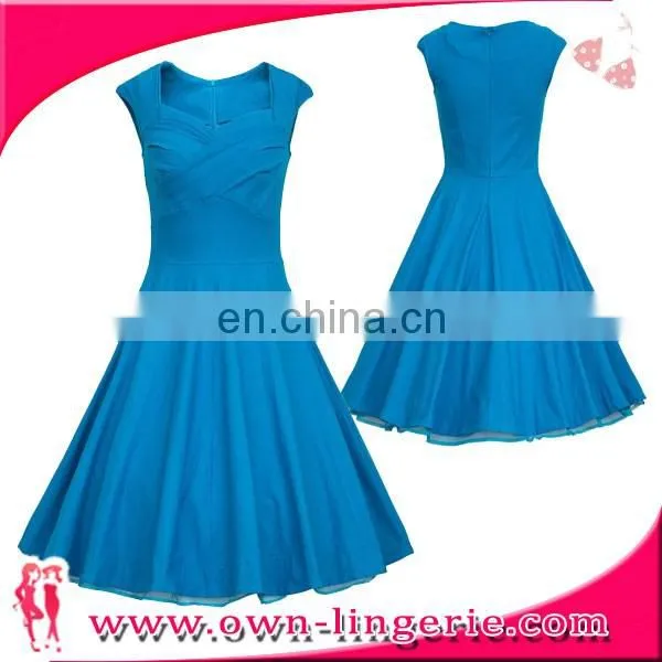 Floral Women Dress swing dress OEM/ODM cheap pinup rockabilly dresses wholesale factory
