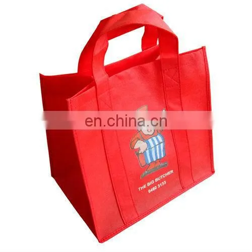 customized promotional eco-friendly pp nonwoven shopping tote bag