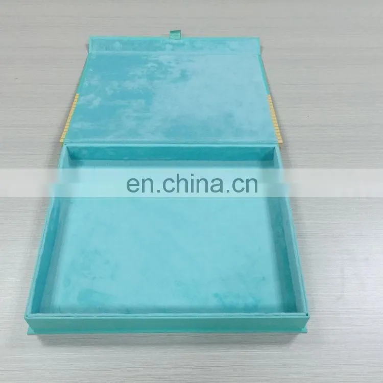 See here ! ! ! special Light blue apparel box with fabric inside 30% take off