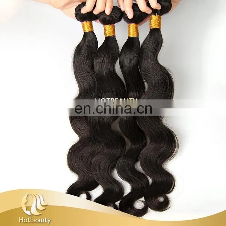 Virgin Human Hair No Synthetic And Animal Hair Mixed Brazilian Body Wave