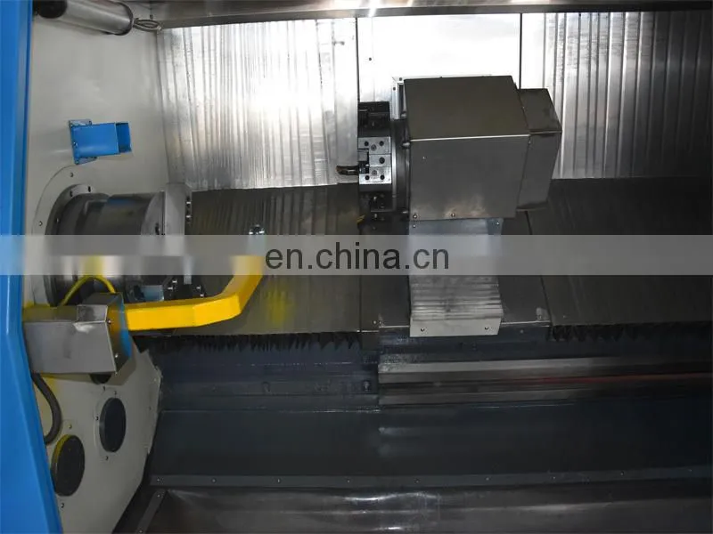 CNC550B-1 horizontal Slant Bed cnc lathe machine siemens 550series with Lineal guide