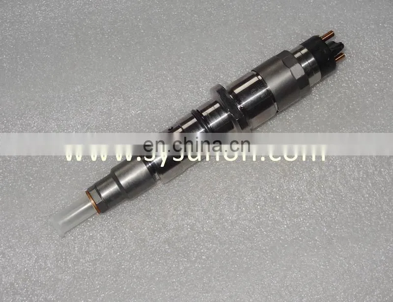 Excavator PC300-8 diesel engine parts common rail fuel injector 0445120236 5263308