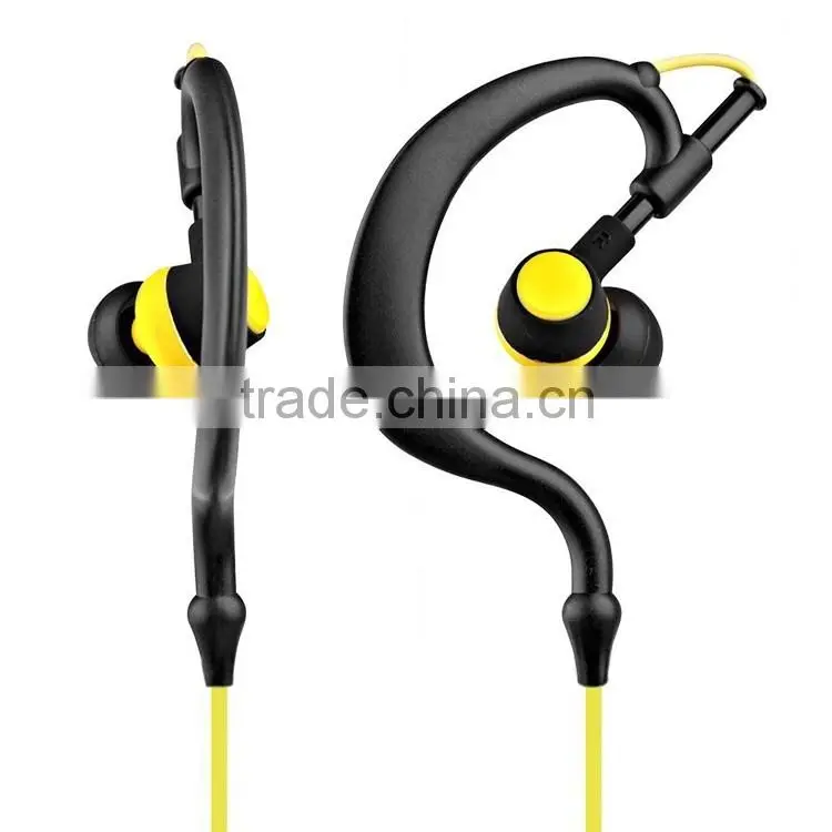 Sport Cheap Wired Headphone with Ear hook Design and 3.5MM plug