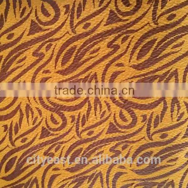 Bronzed Suede Fabric Bonded With Roma Fabric