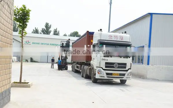 OTR used tire chips recycling machine/high quality OTR tire shrddering scrap machine