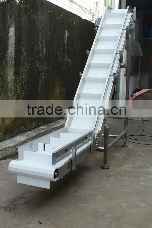 vegetable belt conveyor/90 degrees turn conveyor belt conveyor/slope inclined belt conveyor