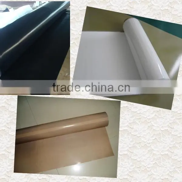 Heat resistant 1000mm width teflon finish fabric jumbo roll for free sample