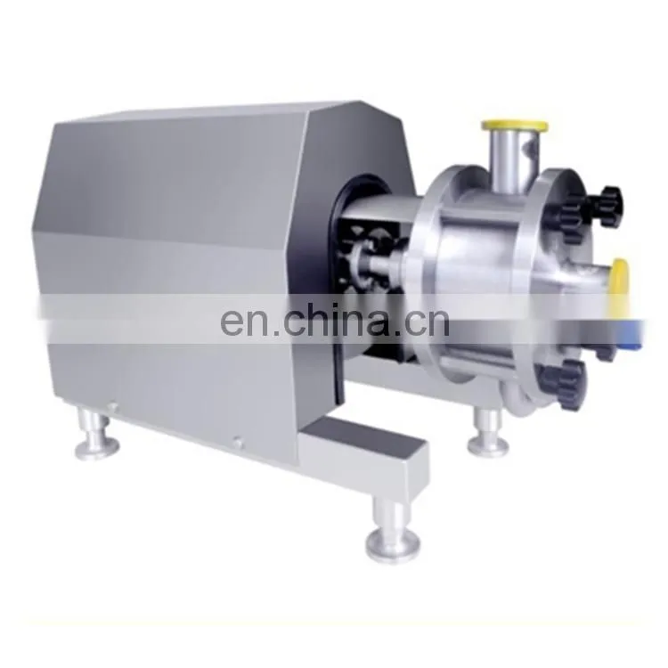 Food Grade Stainless Steel Homogenizer Emulsifying Mixing Pump