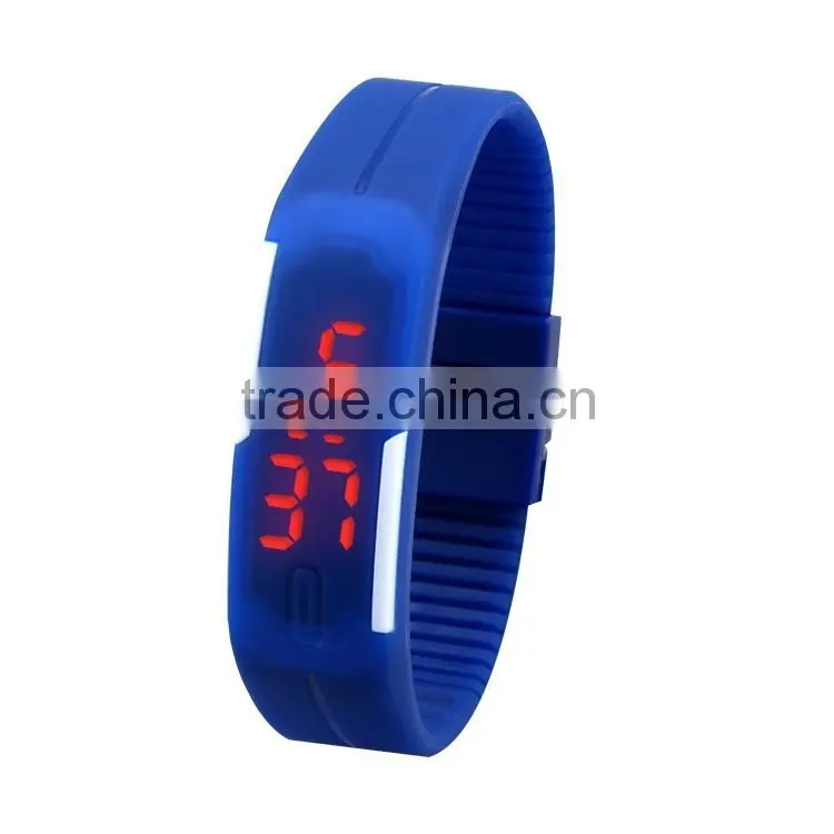 2012 Fashion Women's Jelly LED Bracelet Watches, LED Watches Manufacturer&Supplier&Exporter