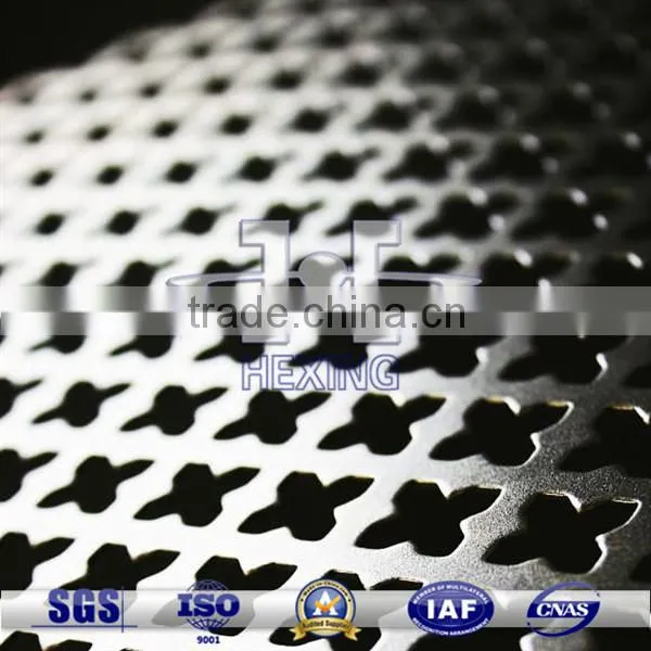 Galvanized Perforated Metal Mesh Used for Building Decoration