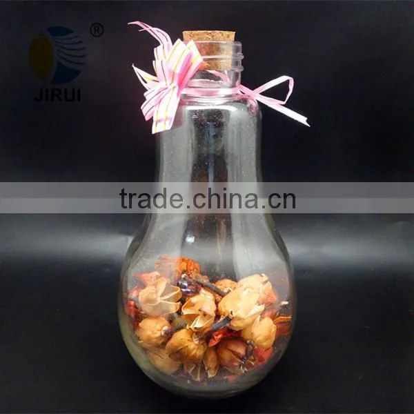 Lamp shape Wishing glass Bottle