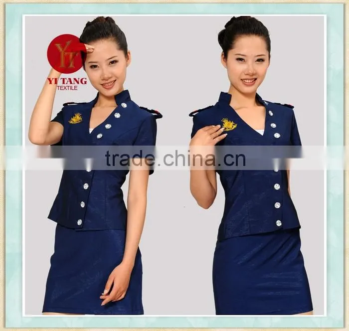 Fashion office lady uniform business lady suit