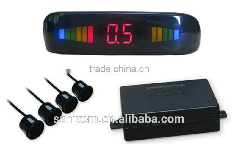 Popular reversing aid HX-LED001-4S parking sensor parking detector
