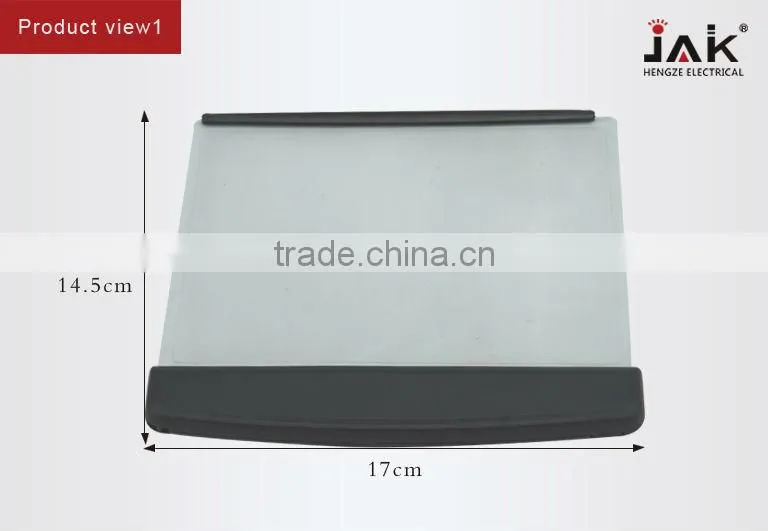 JAK 3 LED book light promotional book light reading light with magnifier