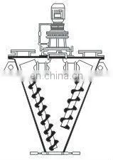 DSH Series Double Screw Cone Fertilizer Mixer / Double Screw Mixer
