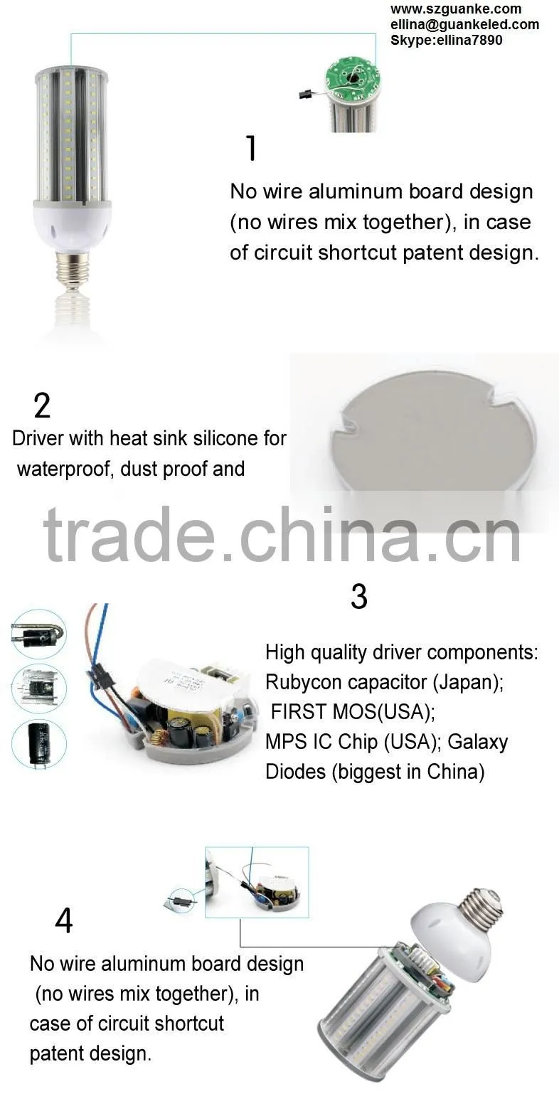 Hot Sale Garden LED Bollard Light/Garden light with UL