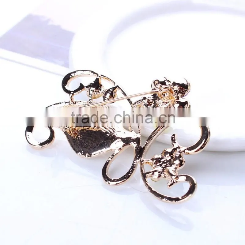 2015 Butterfly Women's Fashion Jewelry Lady Brooch best selling