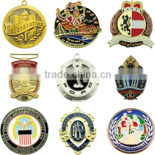 Custom design top quality production marathon medal