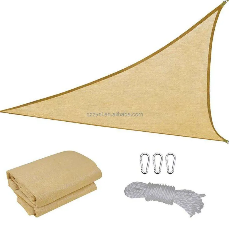 Lightweight and Durable Anti-Aging UV Finished Sun Shade Sail Cloth Breathable HDPE and Polyester Mesh Garden for Outdoor Use