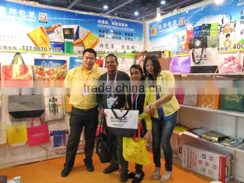 JUNBANG 2016 Promotional shopping factory PE plastic custom bag manufacturer