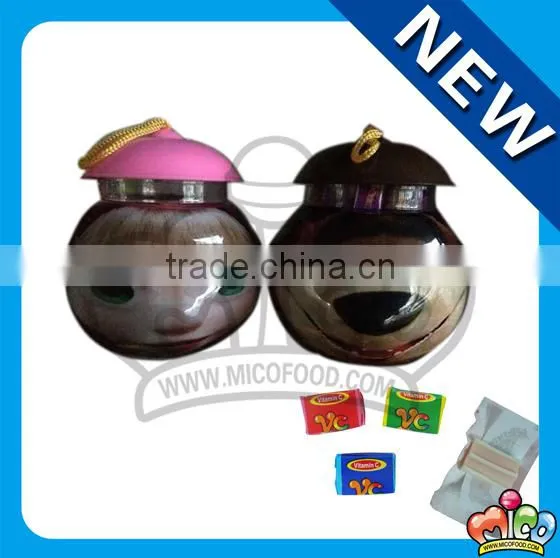 Martha and bear fruit bubble gum