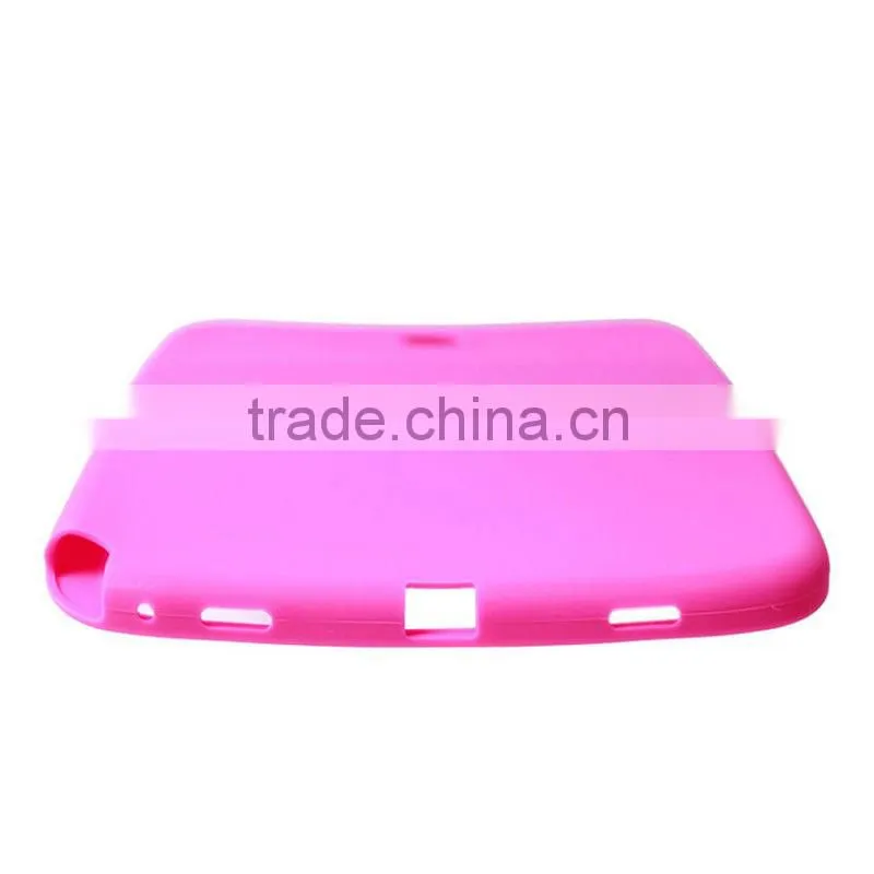 Hot sale Plain Soft Silicone Cover For Samsung Galaxy Note8 N5100 Cover