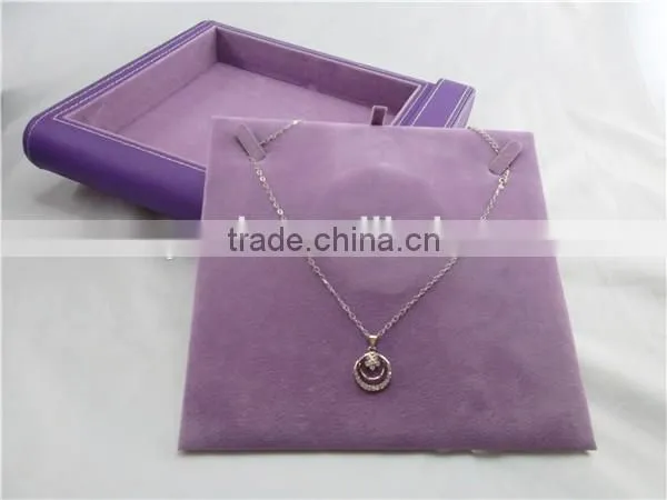 T1028E Custom Faux Leather Unique Drawer Jewelry Earring Box for Necklace