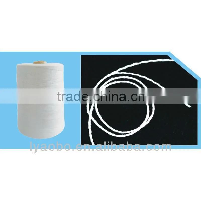 A202(20S/2ply)100% spun polyester yarn,bag closing/ sewing thread manufacturer