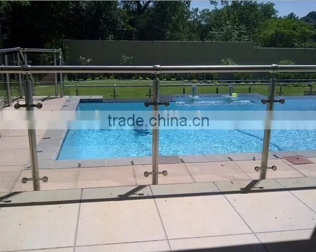 Hot sale 12mm tempered pool fence glass panels