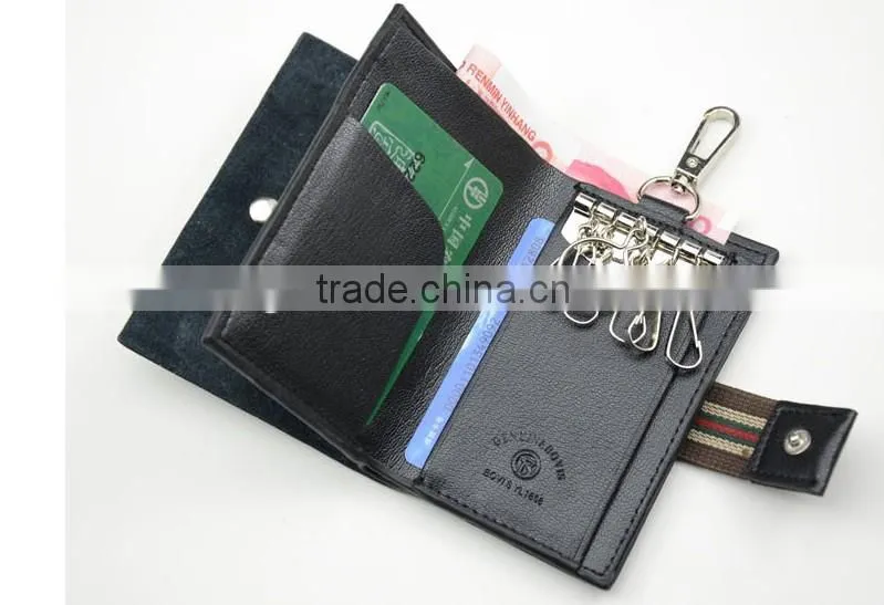 2016 Promotional Leather Magic Key Chain Custom Leather Key Holder