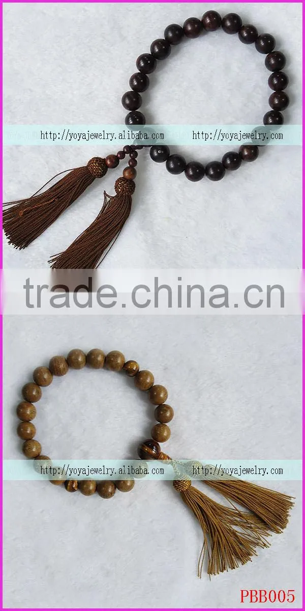 PBB002 hematite japanese prayer gemstone rosary beads