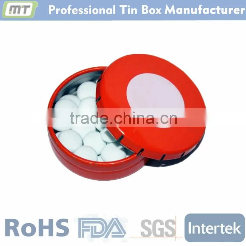 2014 new design round click clack mint tins