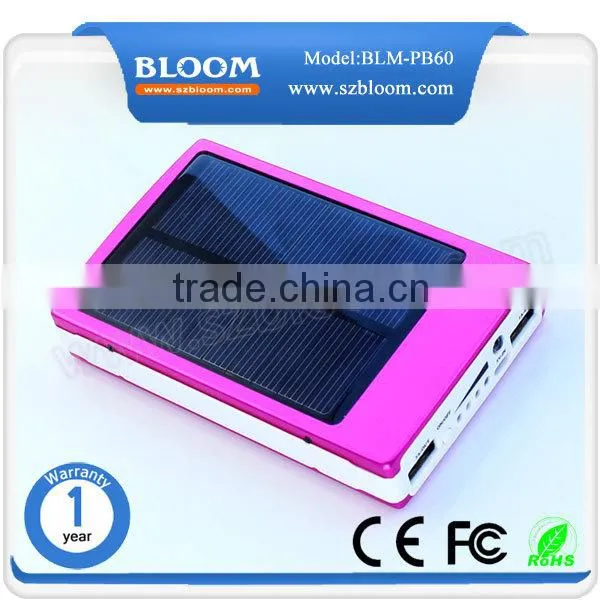 energy solar battery power bank 10000mah for iphone 6