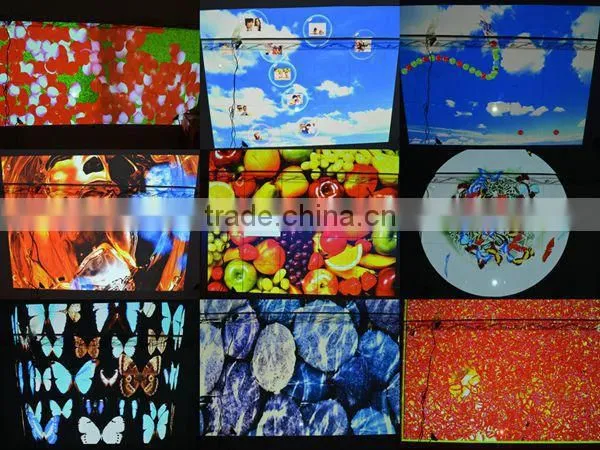 interactive floor projector system for advertising, exhibition,kid games,event