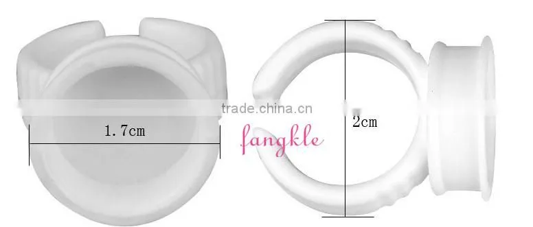 plastic eyelash glue holder eyelash glue ring