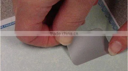 Silver adhesive sticker