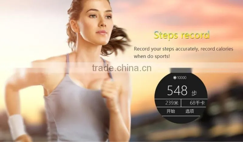 hot selling KW08 long time standby wireless magnet absorb and cable wired charge smart watch with CE