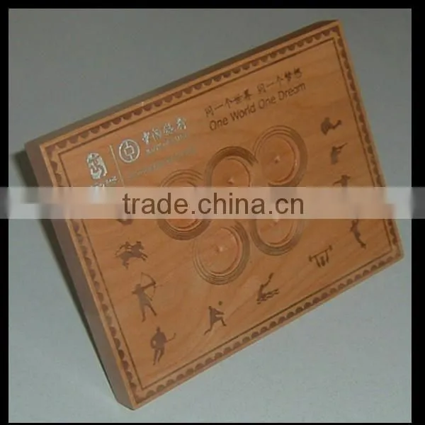 Luxury souvenirs antique wooden coin box
