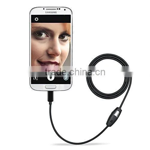 Waterproof USB Endoscope for mobile phone and compute PC laptop 7mm lens 1M USB cable Focus Camera 6 LED