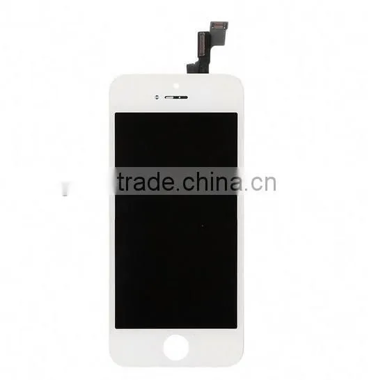 5s Black and White Color Glass with Touch Screen, Digitizer glass Replacement for iphone