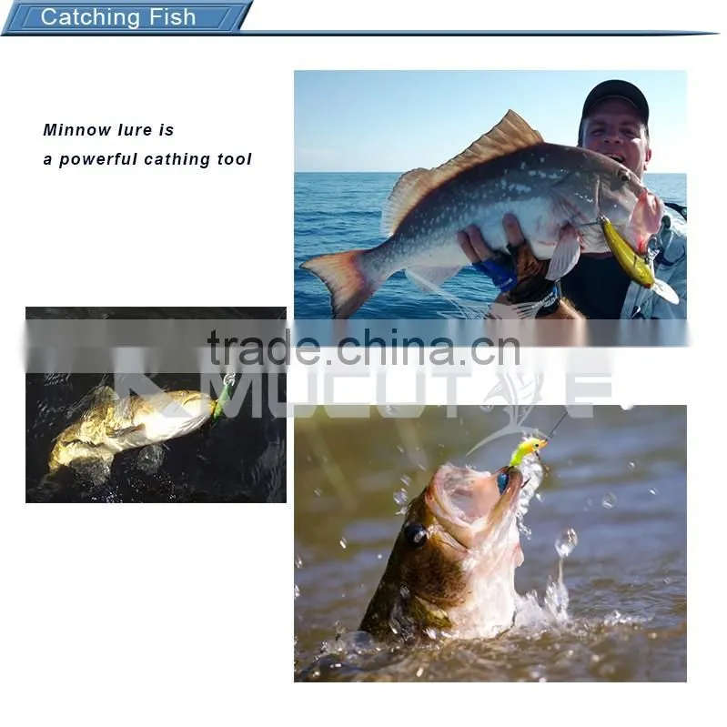 CH14QB1 high quality minnow pencil bait bass pike hard fishing lure